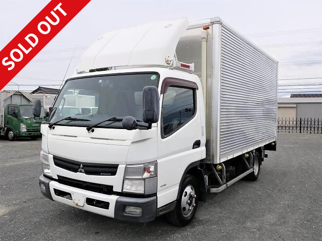 2012 Mitsubishi Fuso Canter 2t Aluminum Van Wide Long Fully Low Floor Air Deflection Plate Interior Height 211cm Combination Gate 2 Pedal Navigation [Semi-Medium License Compatible *Excluding 5t Limited]