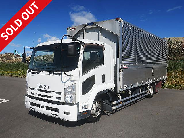 2011 Isuzu Forward Medium-sized Aluminum Wing 6200 Wide with Combination Gate and Rear View Camera ★Approximately 550,000km on the odometer/Inspection valid until December 2022★