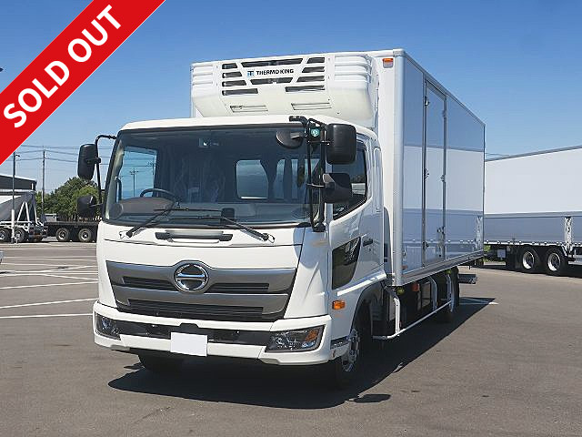 Reiwa 3 model Hino Ranger medium-sized refrigerated van 6200 wide with storage PG, Thermo King -25 degree rear air suspension with standby