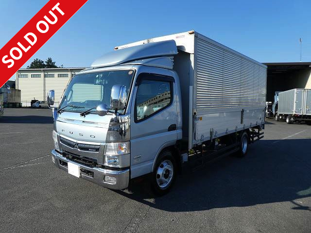 2016 Mitsubishi Fuso Canter 3.4t Aluminum Wing Wide Extra Long Custom Specification Navigation System, Dashcam, Mirror Integrated Rear View Monitor ★MOT valid until August 2022★ [Semi-medium license required *Excluding 5t limited]