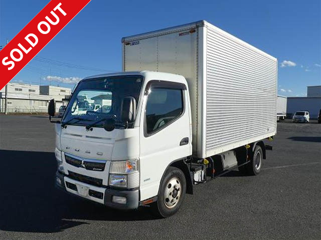 2016 Mitsubishi Fuso Canter 3t aluminum van, standard long, interior height 207cm, 5-speed MT, ETC, dashcam, rearview camera included [medium-sized license required *excluding 5t limited]