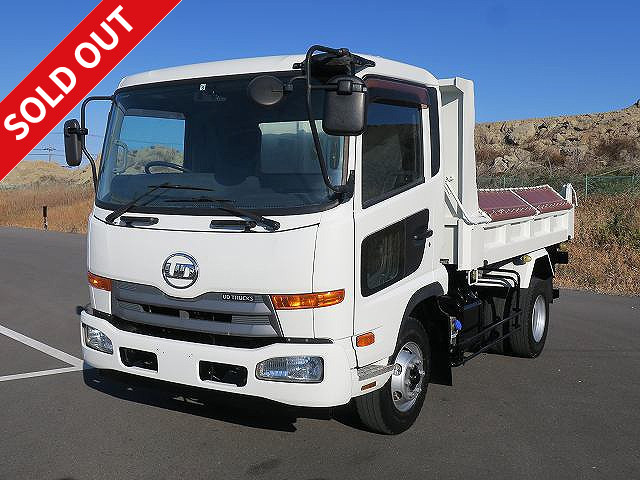 2012 UD Trucks Condor Medium-sized Dump Truck Made by Far East Manual Cobo Lane *Approximately 55,000km on meter! *