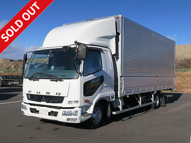 2013 Mitsubishi Fuso Fighter, medium-sized aluminum wing, 6200 wide, retractable PG, rear air suspension. *Approximately 580,000 km on the odometer. *Inspection valid until June 2022.