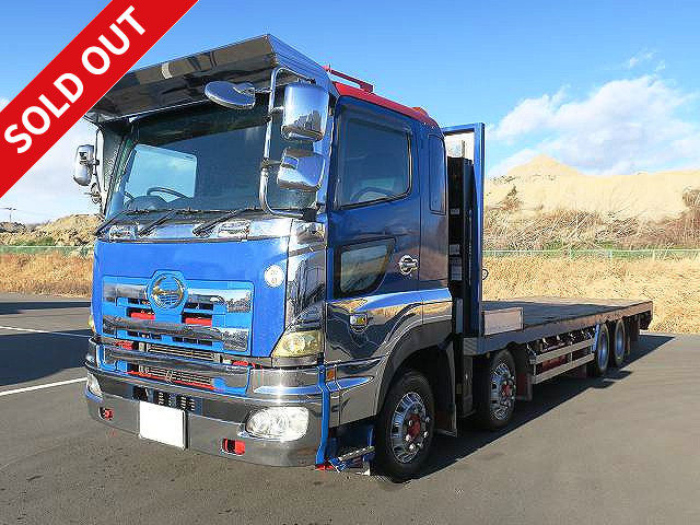 2006 Hino Profia Large Self Loader 4-axle low bed Tadano high jack winch radio controlled running board retarder *Inspection valid until August 2012*