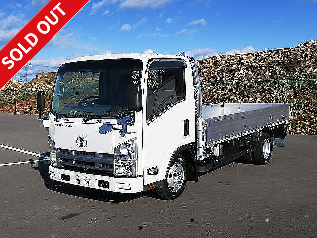 2007 UD Trucks Condor 2t flatbed aluminum block 3-way opening standard long full low floor 2 pedals [Semi-medium-sized (5t only) license compatible *Old standard license OK]