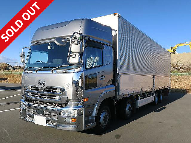 2016 UD Trucks Quon Large aluminum wing 4-axle low floor Rear air suspension High roof Escot V Dashcam ★MOT valid until May 2013★