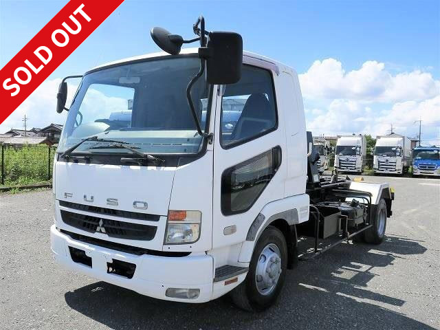 2007 Mitsubishi Fuso Fighter Medium-sized arm roll Shinmaywa Twin hoist Load capacity 3.8t Remote control included 240 horsepower Bed included ★Approximately 345,000km on the meter! ★