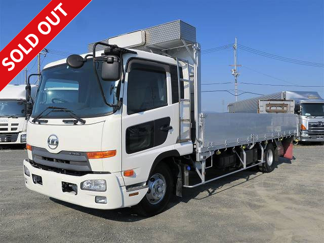 2015 UD Trucks Condor Medium-sized flatbed aluminum block 3-way opening 6200 wide Rear air suspension with bed *Actual mileage on meter: approx. 327,000 km! *