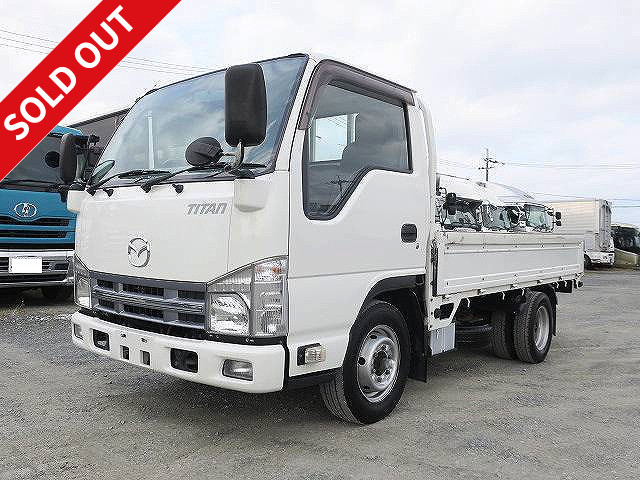 2014 Mazda Titan 2t flatbed, 3-way opening, standard short, low floor, AT specification, 150 horsepower, ETC [Semi-medium-sized (5t limited) license *Old regular license OK]