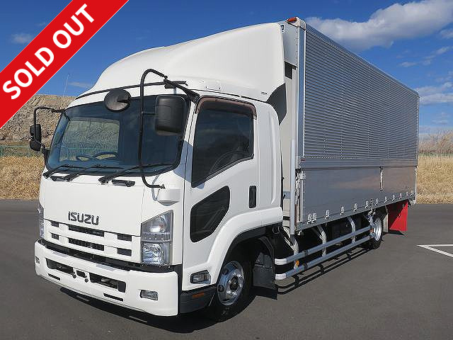 2014 Isuzu Forward Medium Aluminum Wing 6200 Wide Rear View Camera *Actual mileage on the meter: approx. 423,000 km! *