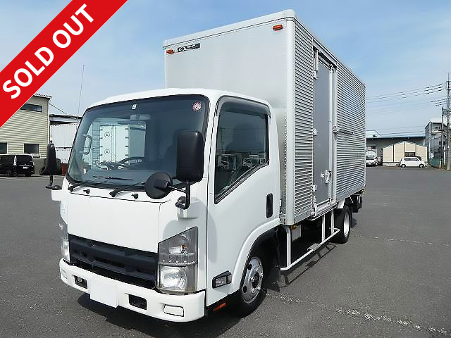 2008 Isuzu Elf 2t aluminum van, standard long, interior height 216cm, combination gate, left sliding door [medium-sized license compatible *excluding 5t limited] *Vehicle inspection valid until February 2013*