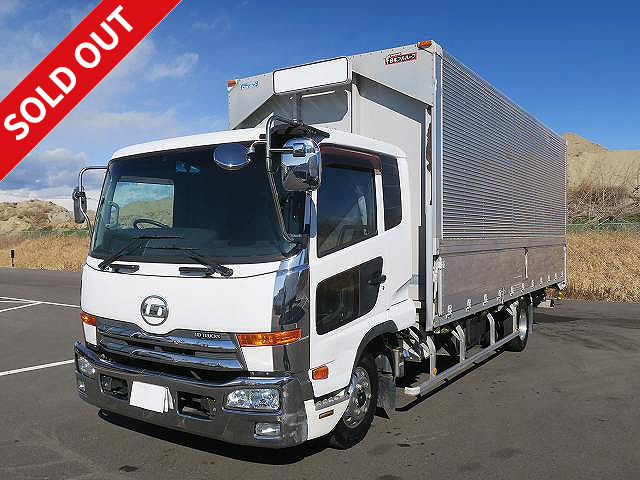 2013 UD Trucks Condor Medium Aluminum Wing 6200 Wide with Bed and Aluminum Wheels ★Approximately 401,000km on the odometer! ★