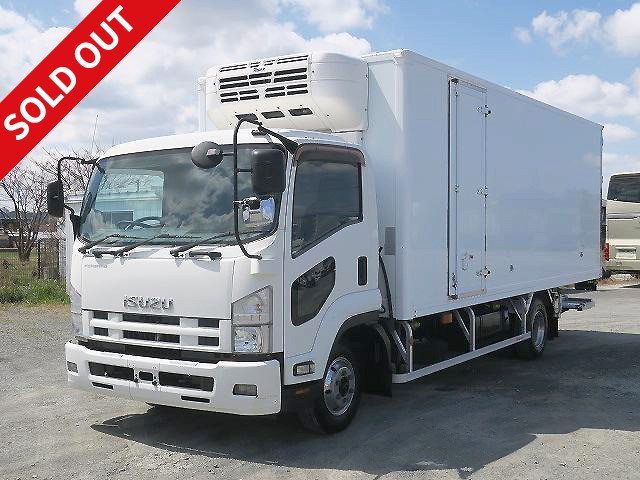 2014 Isuzu Forward medium-sized refrigerated van, 6200 wide, storage PG, Topre-made -30 degree setting, aluminum wheels ★ Actual mileage on the meter: approx. 505,000 km! ★