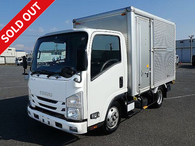 2016 Isuzu Elf 2t Aluminum Van Standard Short (10 shaku) Left Sliding Door 2 Pedals 150 Horsepower [Semi-Medium-sized (5t only) License Compatible *Old Standard License OK] *Preliminary Inspection Included*