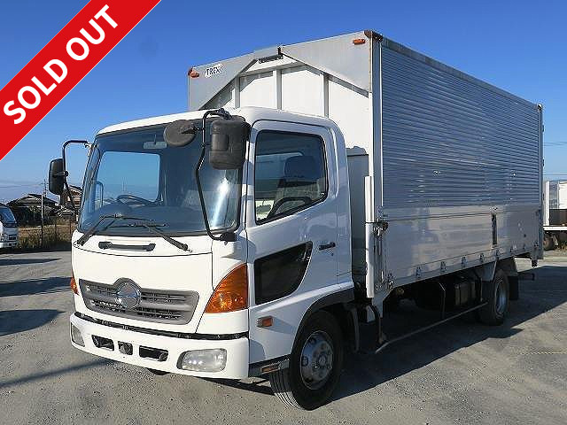 2007 Hino Ranger Medium Aluminum Wing Semi-wide Inside width 220cm ★ Actual mileage on meter: approx. 334,000km! ★