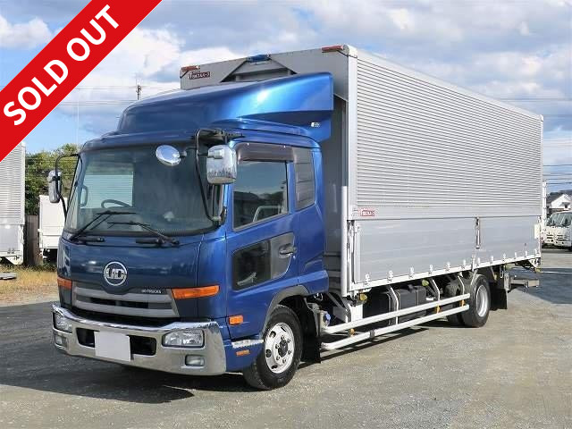 2011 UD Trucks Condor Medium Aluminum Wing 6700 Semi-wide Interior width 226cm With storage PG Rear wheel air suspension Bed ETC Back-eye camera 