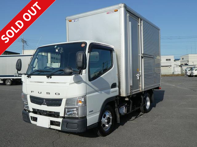 2016 Mitsubishi Fuso Canter 2t Aluminum Van Standard Short (10 shaku) Interior height 208cm Left sliding door Fully low floor 2 pedals [Semi-medium size (5t only) license compatible *Old regular license OK] ★Vehicle inspection valid until September 2022★