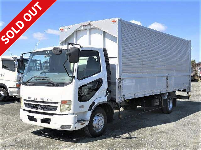 2009 Mitsubishi Fuso Fighter Medium Aluminum Wing 6200 Semi-Wide Inside width 221cm ★Approximately 102,000km on the meter! ★