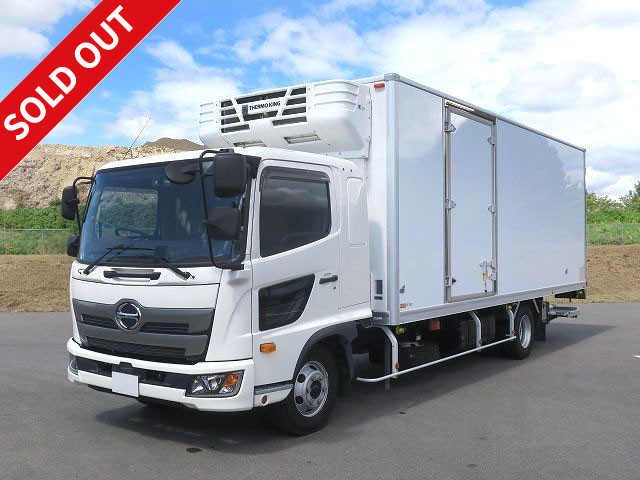 Lease-up! Reiwa 3 model Hino Ranger medium-sized refrigerated van 6200 wide storage PG Thermo King -25 degree setting ★ Actual mileage approx. 80,000 km / Dealer inspection record book / Vehicle inspection valid until March 2023 ★