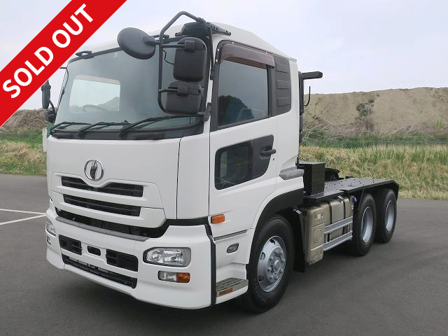 2009 UD Trucks Quon Tractor Head, 5th wheel load 18t, 520 horsepower, 433,000km on meter!