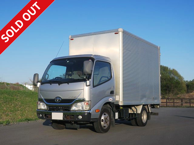 2011 Toyota Dyna 2t Aluminum Van Standard Short Fully Low Floor [Semi-Medium-sized (5t only) license *Old regular license OK]