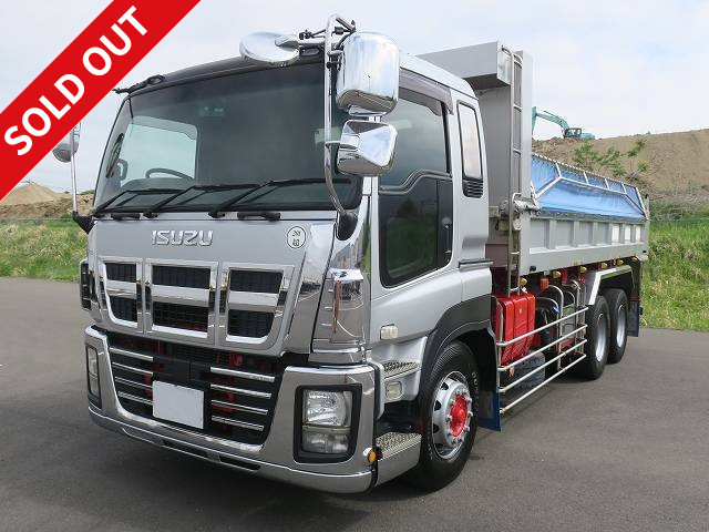 2012 Isuzu Giga Large Long Dump Truck, Made in Far East, 2 Differentials, Electric Cobo Lane, 400 HP *Inspection valid until June 2022*