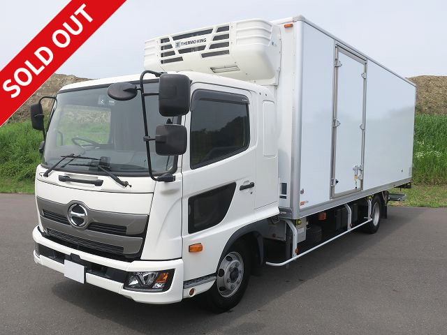 Lease-up! Reiwa 3 model Hino Ranger medium-sized refrigerated van 6200 wide storage PG Thermo King -25 degree setting standby ★ Actual mileage approx. 80,000 km / Vehicle inspection valid until March 2023 / Dealer inspection record book included ★