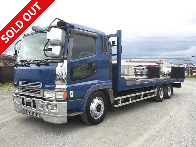 1997 Mitsubishi Fuso Super Great Large Safety Loader Low-floor 3-axle 2-diff GVW 22-ton vehicle Hanamidai Winch Radio-controlled Walking board *Actual mileage on the meter: approx. 476,000 km! *