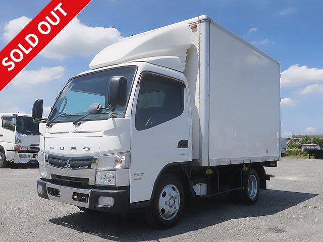 2012 Mitsubishi Fuso Canter 2t Aluminum Van Standard Short (10 shaku) Interior Height 206cm Custom Specification Fully Low Floor 2 Pedal 2 Lashing Rails [Semi-Medium (5t only) License Compatible *Old Standard License OK]