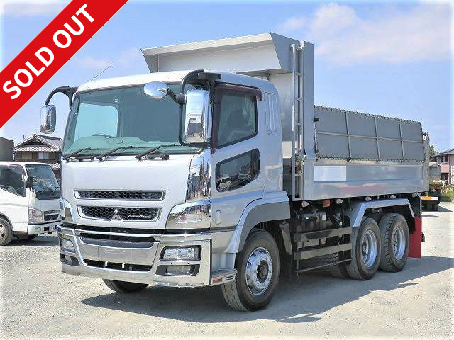 2014 Mitsubishi Fuso Super Great Large Dump Truck, Far East Made, 5100 Body, 2 Differentials, 420 Horsepower, Electric Cobo Lane, Actual Mileage: Approx. 459,000 km! / Vehicle inspection valid until September 2013 