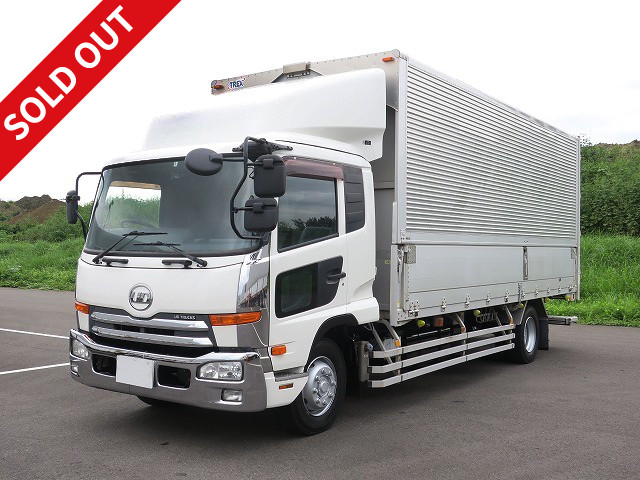 2011 UD Trucks Condor, Extra-Long, Aluminum Wing, 6200 Wide, Load Capacity 6.8t, Retractable PG, Retarder, 245HP, *Actual mileage on meter: approx. 670,000km/Vehicle inspection valid until February 2013*