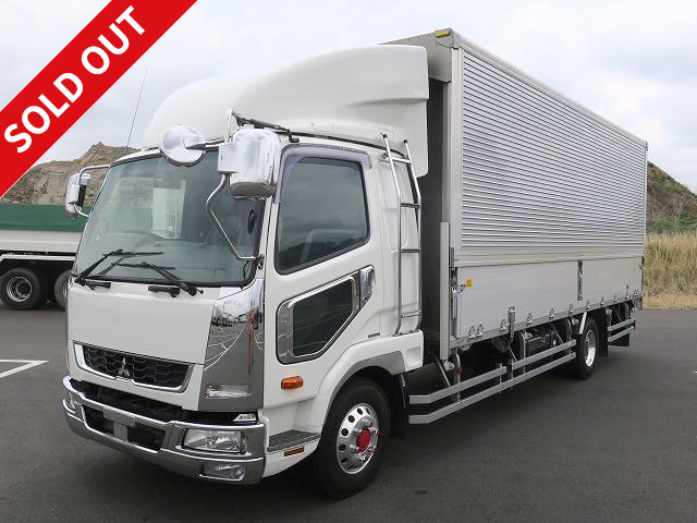 2011 Mitsubishi Fuso Fighter Medium Aluminum Wing 6200 Semi-wide Inside width 221cm Custom Rear air suspension Aluminum wheels *Actual mileage on the meter: approx. 377,000km! *