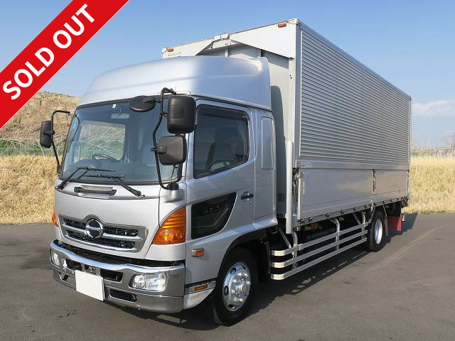 2006 Hino Ranger, heavy-duty aluminum wing, 6200 standard, 6.9t load, rear air suspension, high roof, retarder, 270hp, 290,000km on meter, vehicle inspection valid until April 2023