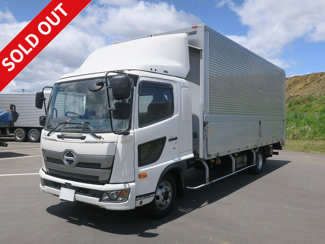 Reiwa 1 Model Hino Ranger Medium Aluminum Wing 6200 Wide Combination Gate ★Dealer Inspection Record Book★