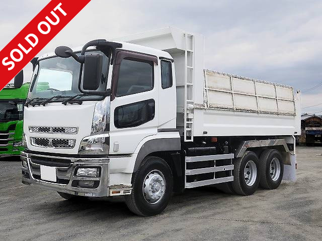 2013 Mitsubishi Fuso Super Great Large Dump Truck, Shinmaywa 5100 Body, 2 Differentials, Electric Cobo Lane, Inspection valid until December 2022