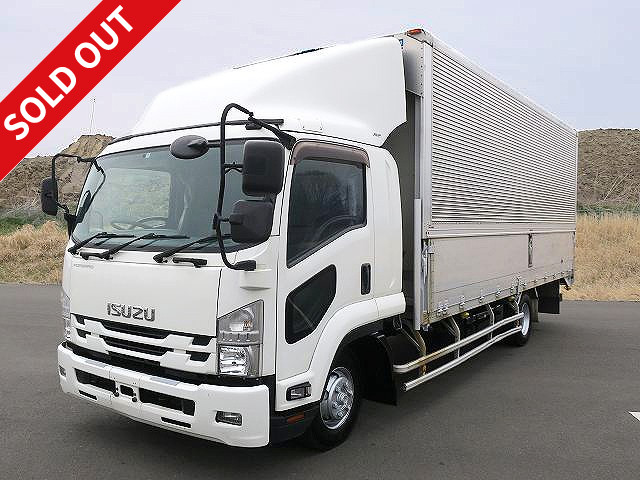 2015 Isuzu Forward Medium Aluminum Wing 6200 Wide *Actual mileage on the meter: approx. 586,000 km! *