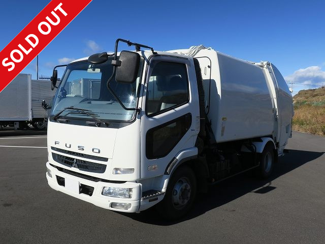 2008 Mitsubishi Fuso Fighter Medium-sized Packer (Refuse Collector) Made in the Far East Press type Capacity 8.2m3 Loading capacity 2t 210hp Continuous switch Sewage tank