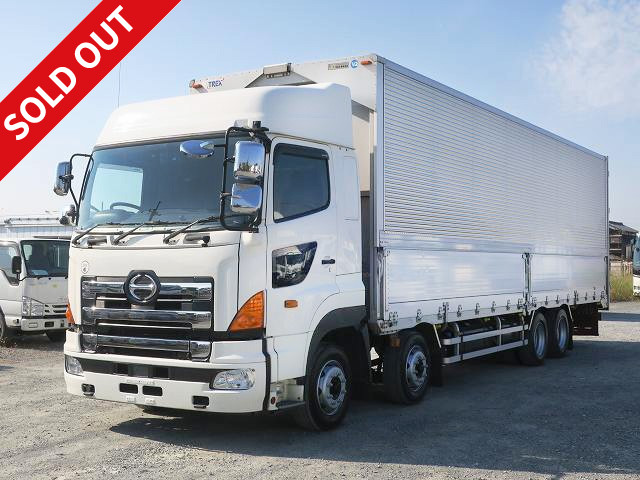 2017 Hino Profia Large aluminum wing 4-axle low floor high roof ★MOT valid until March 2013★