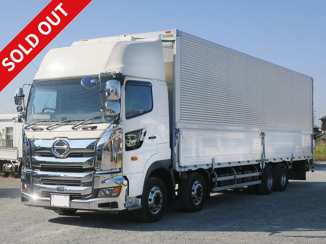 Reiwa 2 model Hino Profia Large aluminum wing 4-axle low floor High roof Retarder Aluminum wheels ★Vehicle inspection valid until February 2024★