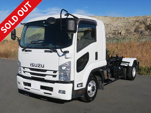 2017 Isuzu Forward Medium-sized arm roll Shinmaywa twin hoist *Actual mileage approx. 210,000 km/Inspection valid until November 2013*