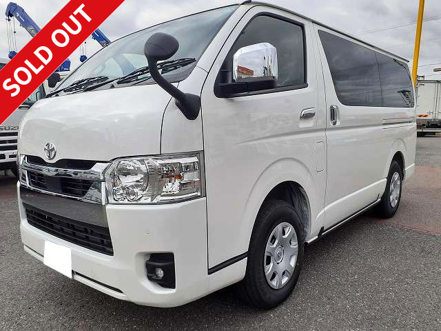 2023 Toyota Hiace Super GL 2-5 passenger diesel 4WD long body 5 door cold weather model white pearl crystal shine