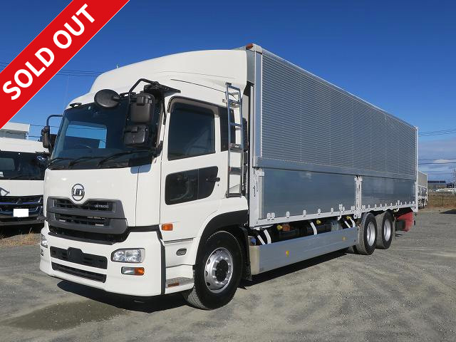 2015 UD Trucks Quon Large aluminum wing High deck 3 axle ★Approximately 590,000km on the meter! ★