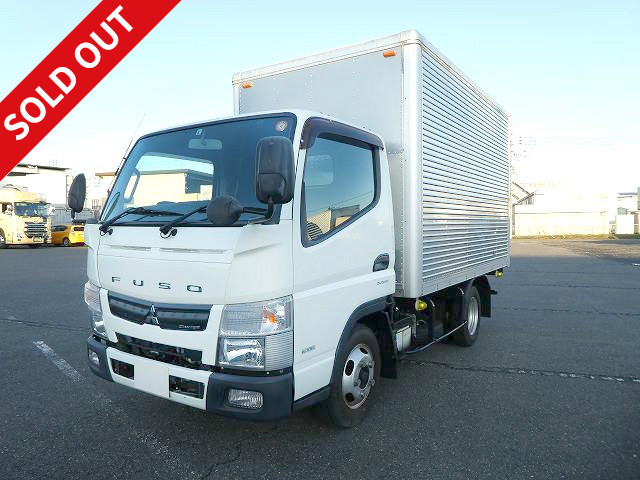 2015 Mitsubishi Fuso Canter 2t Aluminum Van Standard Short Fully Low Floor 2 Pedal Navigation [Semi-Medium-sized (5t only) license compatible *Old regular license OK]