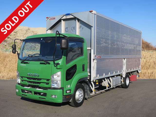 2015 Isuzu Forward Medium Aluminum Wing 6200 Semi-Wide Interior Width 223cm ★ Actual mileage on meter: approx. 210,000km! ★