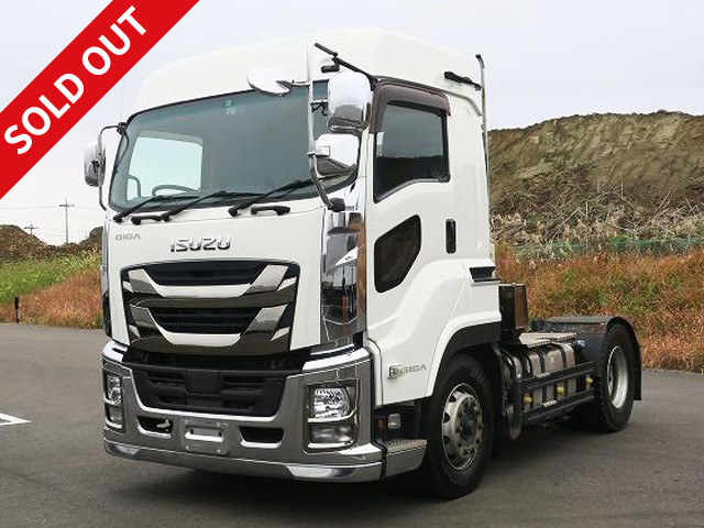 2017 Isuzu Giga Tractor Head, 5th wheel load 11.5t, 420 horsepower, high roof ★ Actual mileage on the meter: approx. 380,000km! ★