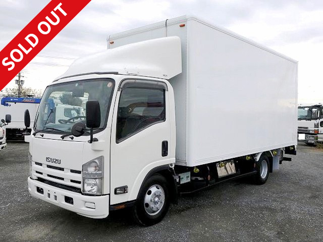 2008 Isuzu Elf 3t aluminum van, wide and extra long, interior height 234cm, combination gate, low floor, 150 horsepower, 2-stage lashing rail [medium-sized license compatible *excluding 5t limited]