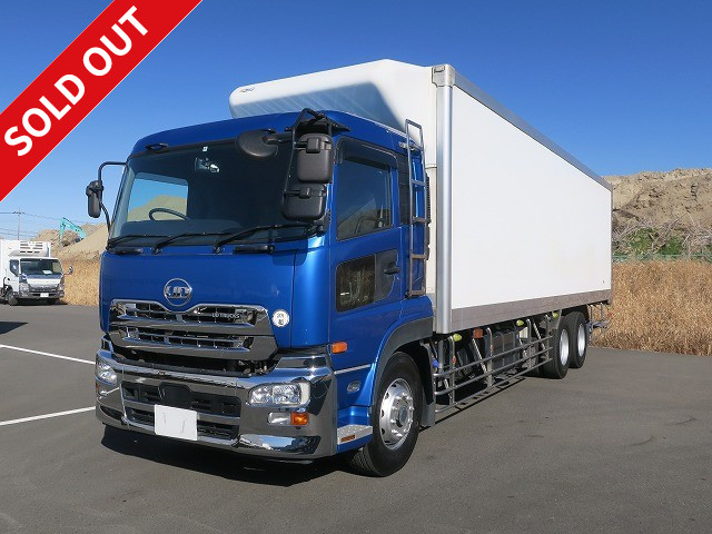 2017 model UD Trucks Quon large refrigerated van, high floor 3 axle, storage PG, Thermo King -29 degree setting, sub-engine type, standby function, 4-row jolder, *Approximately 280,000km on meter/vehicle inspection valid until April 2023*