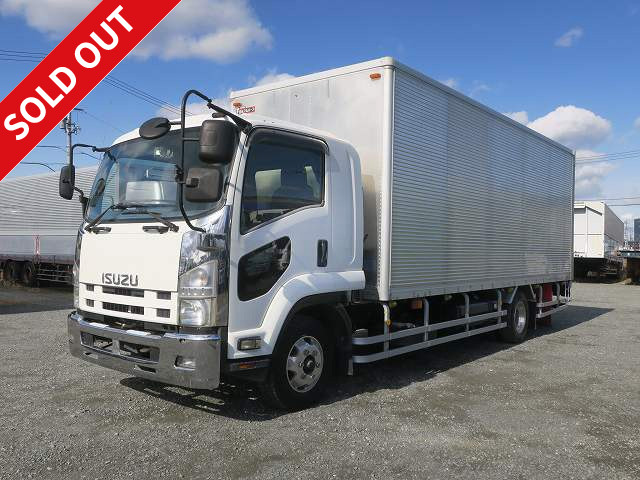 2009 Isuzu Forward Medium Aluminum Van 6200 Semi-wide Cargo Bed Width 221cm Combination Gate Rear Air Suspension Aluminum Wheels Bed Included ★ Actual mileage on the meter: approx. 360,000km! ★