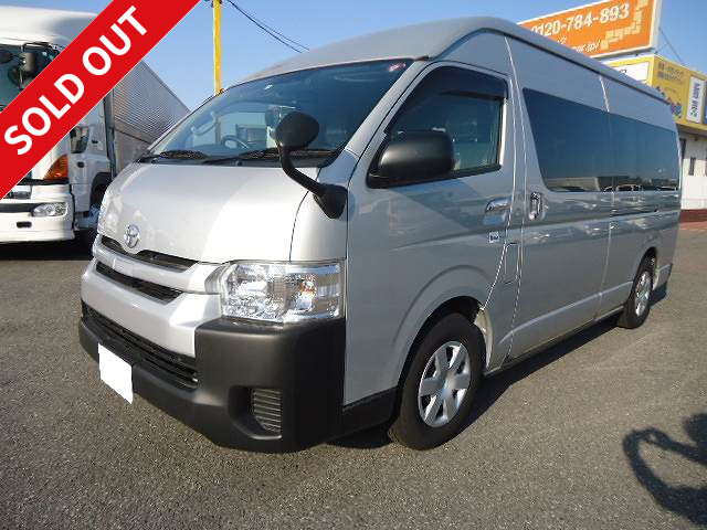 Now available for rental! 2018 Toyota Hiace Commuter/GL 14-seater SP Long Wide High Roof Gasoline AT ETC, rearview camera, and navigation system included