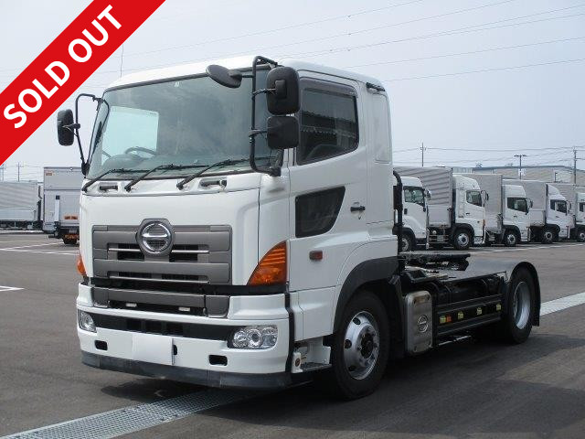 2008 Hino Profia tractor head, fifth wheel load 7.8t, rear air suspension, wheelbase approx. 3750mm 